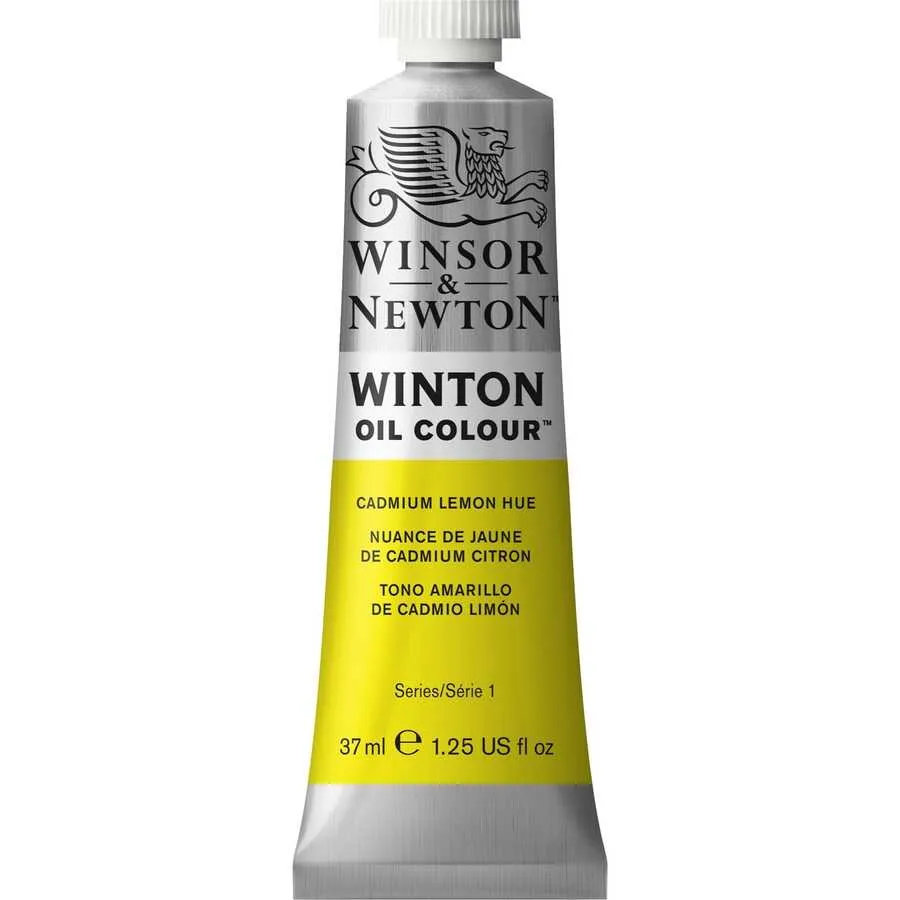 Winsor & Newton Winton Yağlı Boya 37ml - Cadmium Lemon Hue - 087 - Thumbnail