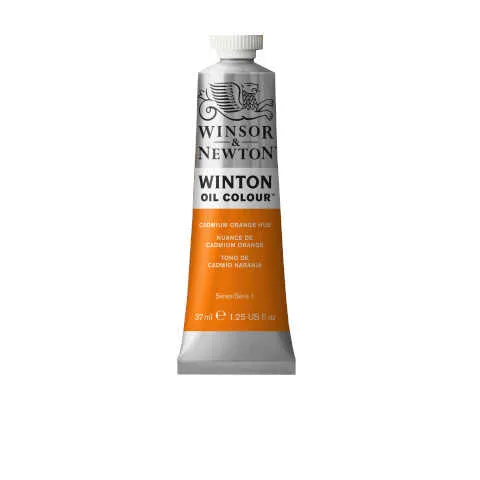 Winsor & Newton - Winsor & Newton Winton Yağlı Boya 37ml - Cadmium Orange Hue - 090