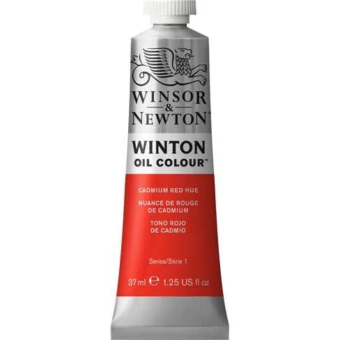 Winsor & Newton Winton Yağlı Boya 37ml - Cadmium Red Hue - 095 - Thumbnail