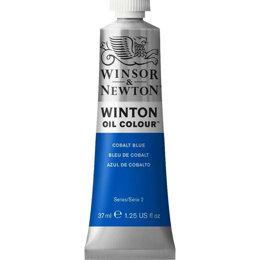 Winsor & Newton - Winsor & Newton Winton Yağlı Boya 37ml - Chrome Blue Hue - 179