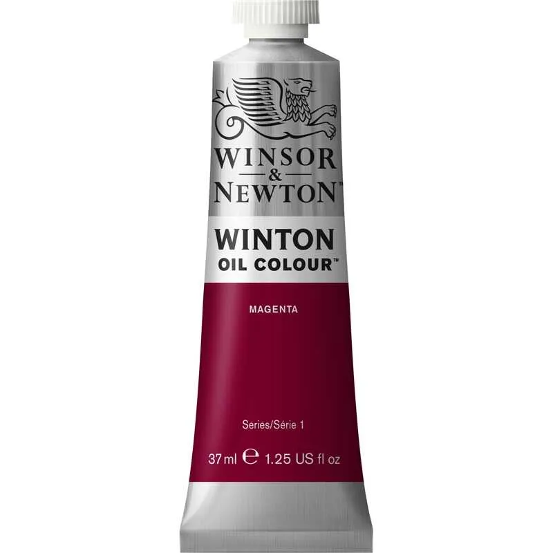 Winsor & Newton Winton Yağlı Boya 37ml - Magenta - 380 - Thumbnail