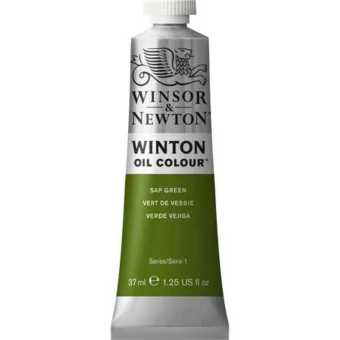 Winsor & Newton - Winsor & Newton Winton Yağlı Boya 37ml - Sap Green - 599