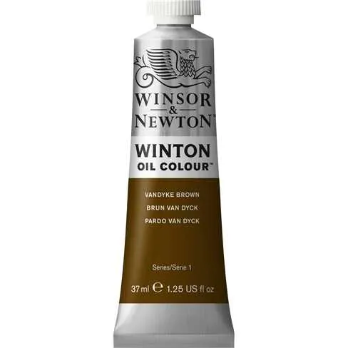 Winsor & Newton Winton Yağlı Boya 37ml - Vandyke Brown - 676